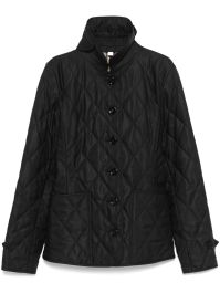 Burberry gewatteerd jack - zwart