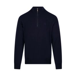 Burberry, heren, truien, blauw, maat: m kasjmier,