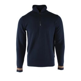 Burberry, heren, truien, blauw, maat: s wol,