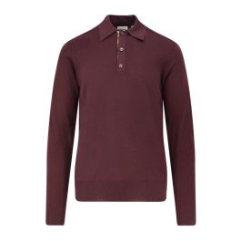 Burberry, heren, truien, bruin, maat: s wol,