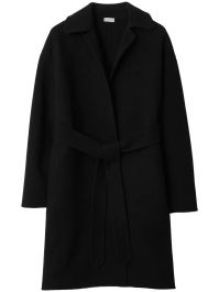 Burberry kasjmier mantel - zwart