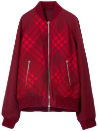 Burberry omkeerbaar bomberjack - rood