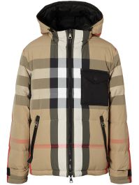 Burberry omkeerbaar donsjack - beige