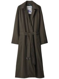 Burberry omkeerbare trenchcoat - groen