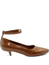 Burberry pre-owned dill leren pumps - bruin