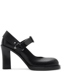 Burberry saeda leren pumps - zwart