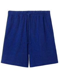 Burberry shorts met print - blauw