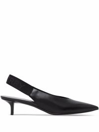 Burberry slingback pumps - zwart