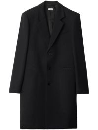 Burberry wollen jas - zwart