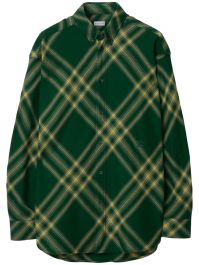 Burberry wollen mantel - groen