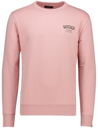 Butcher of blue army college crew neck trui roze effen