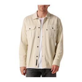 Butcher of blue, heren, jassen, beige, maat: l jersey,
