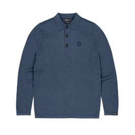 Butcher of blue polo lange mouw clifden polo m2126015/817