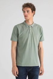 Butcher of blue regular fit polo van biologisch katoen delphi green