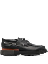 Buttero tweekleurige bootschoenen - zwart