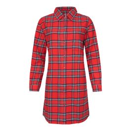 By louise dames pyjama nachthemd flanel geruit