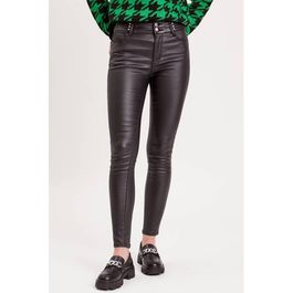 Skinny Jeans Groene Nep Leren Broek Nep Leren Leren Broek Dames