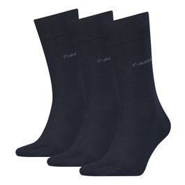 Calvin klein heren sokken classic 3-pack navy-one size (40-46)