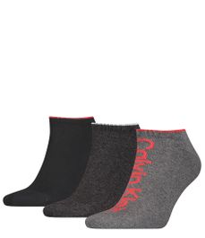 Calvin klein sokken men sneaker 3p athleisure grijs