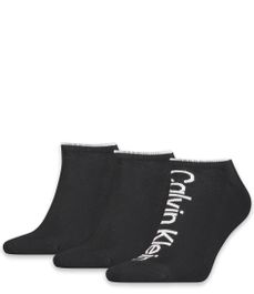 Calvin klein sokken men sneaker 3p athleisure zwart