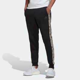 Camo broek adidas , zwart , heren
