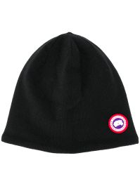 Canada goose fijngebreide muts - zwart