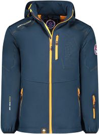 Canadian peak heren softshell jas met afneembare capuchon - xxl