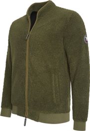 Cappuccino italia - heren vest sherpa fleece vest - groen - maat xxl