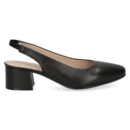 CAPRICE Pumps 9-22308-43 H-breedte, Black Nappa, 38 EU Breed CAPRICE Pumps 9-22308-43 H-breedte, Black Nappa, 38 EU Breed
