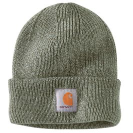 Carhartt beanies - ribgebreide muts met omslag groen - one size fits all