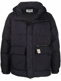 Carhartt wip jack met logopatch - zwart - Zwart