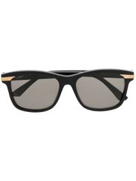 Cartier eyewear wayfarer zonnebril - zwart