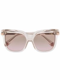 Cazal 8502 zonnebril met vierkant montuur - beige