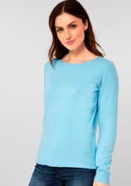 Cecil gebreide trui cosy pullover met een ronde hals