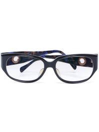 Celine pre-owned zonnebril met vierkant montuur - blauw
