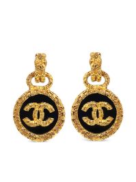 Chanel pre-owned 1988 cc oorbellen - goud