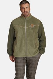 Charles colby vest duke deren plus size olijfgroen