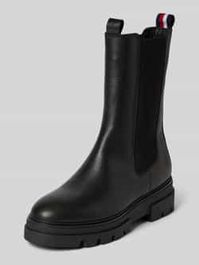 Chelsea boots met elastische inzet