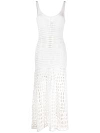 Chloé mouwloze jurk - wit