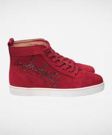 Louboutin zwart hoog sale