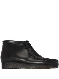 Clarks originals wallabee desert boots - zwart