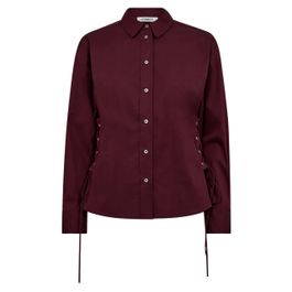 Co'couture poppycc eyelet blouse bordeaux