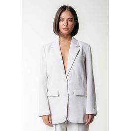 Colourful rebel regular blazer ecru