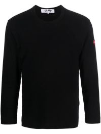 Comme des garçons play p1t330 1 - black - zwart