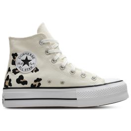 Converse ctas platform high sneakers dames - bruin - maat 40 - canvas