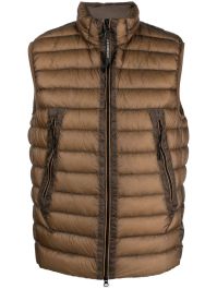 C.p. company bodywarmer met rits - bruin