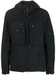 C.p. company jack met capuchon - zwart