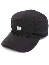 C.p. company pet met logopatch - zwart