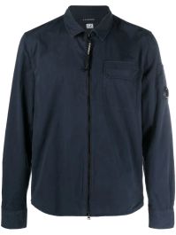 C.p. company shirtjack met borstzak - blauw