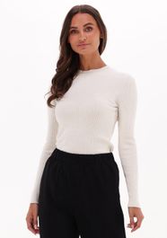 Creme selected femme trui lydia new rib ls knit o-neck b
